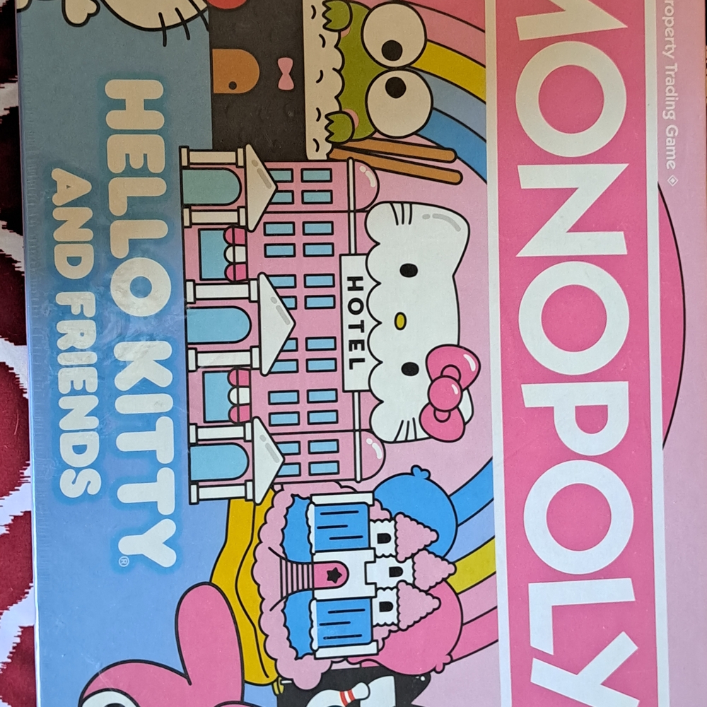 Sanrio Monopoly Hello Kitty and Friends - Pink and Blue